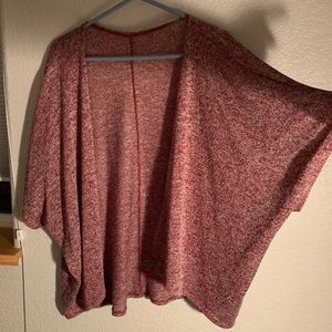 💜3/$12 Burgundy Kimono
